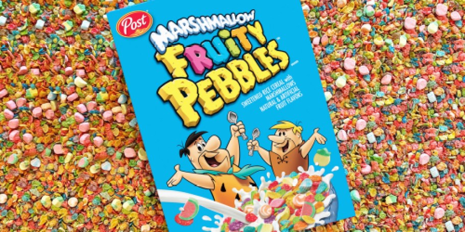 Fruity Pebbles Marshmallow Cereal Only $1.84 Shipped on Amazon (Regularly $4)