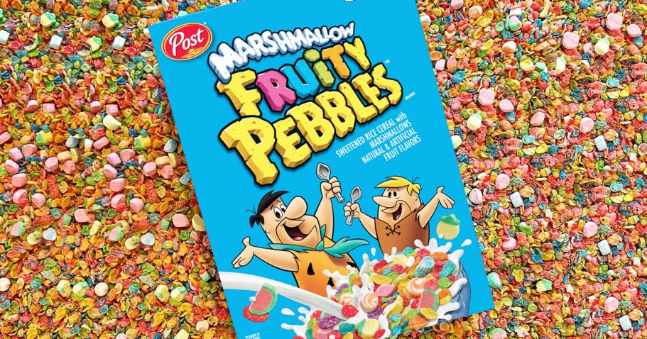 Fruity Pebbles Marshmallow Cereal Only $1.84 Shipped on Amazon (Regularly $4)