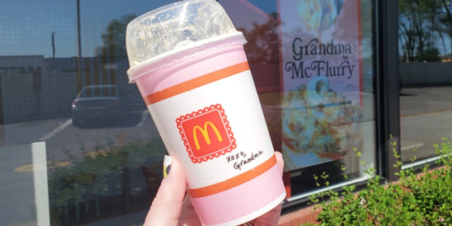 New McDonald’s Grandma McFlurry Now Available