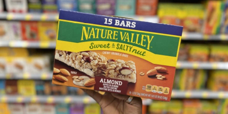 Nature Valley Granola Bars 15-Count Box ONLY $5 Shipped on Amazon + Free After Rebate Offer
