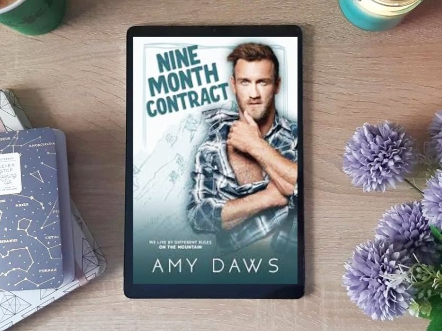 Nine Month Contract book on kindle device