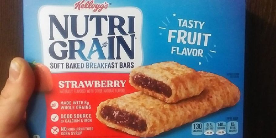Kellogg’s Nutri-Grain Breakfast Bars 48-Pack $13.45 Shipped on Amazon (Just 24¢ Each)
