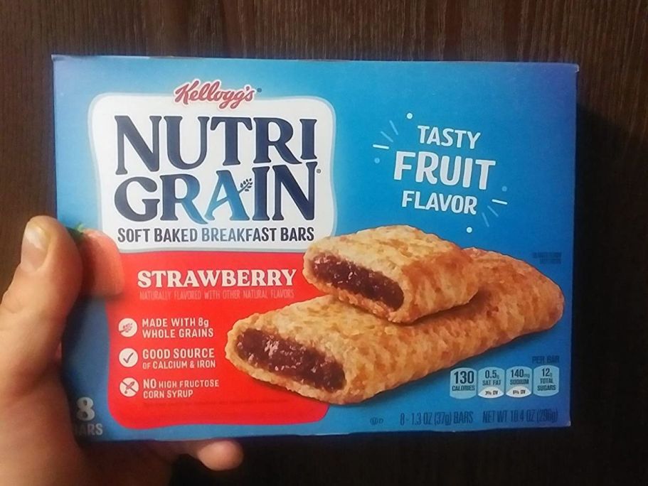 Kellogg’s Nutri-Grain Breakfast Bars 48-Pack $13.45 Shipped on Amazon (Just 24¢ Each)