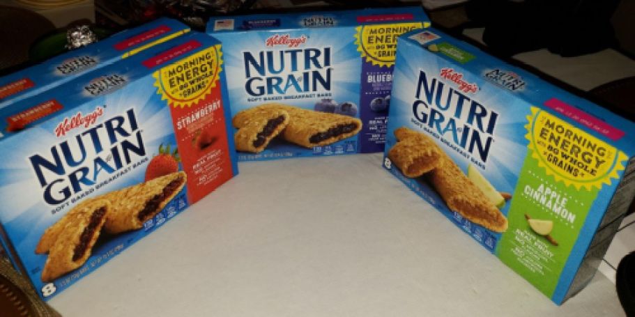 Kellogg’s Nutri-Grain Breakfast Bars 32-Pack Only $6.49 Shipped on Amazon (Just 20¢ Each)