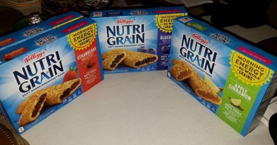 Kellogg’s Nutri-Grain Breakfast Bars 32-Pack Only $6.49 Shipped on Amazon (Just 20¢ Each)