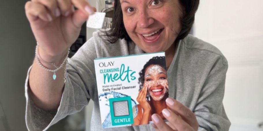 TWO Olay Cleansing Melts 32-Packs Just $11.96 Shipped on Amazon