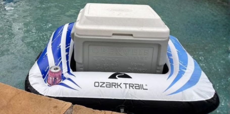Walmart Pool Party Essential: This Under $10 Cooler Float Keeps You In The Water Longer