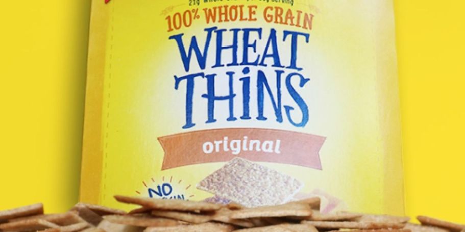Wheat Thins Party Size Box Only $2 Shipped on Amazon (They’re $6 at Walmart!)