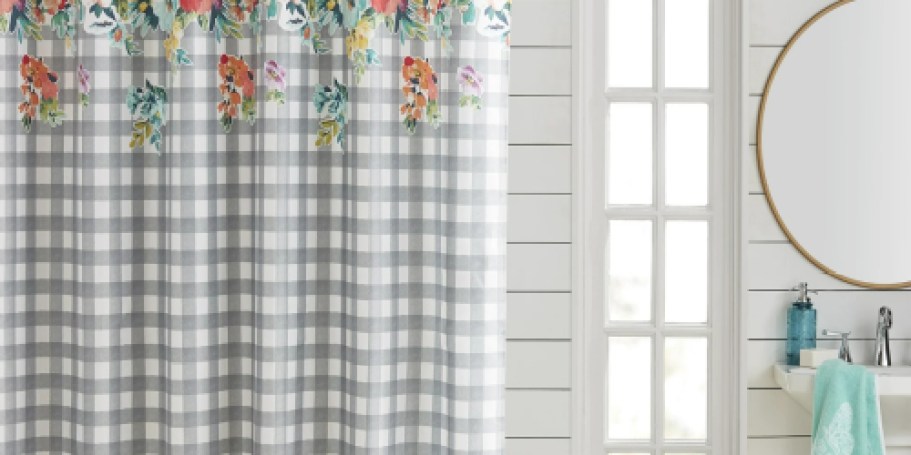 HURRY! The Pioneer Woman Shower Curtains from $3.34 on Walmart.com (Regularly $15)
