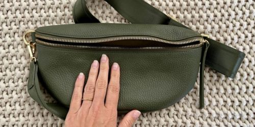 Quince 100% Italian Leather Sling Bag Only $64 Shipped (Reg. $195)