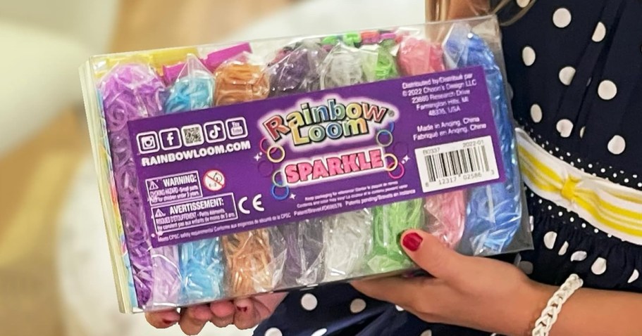 Rainbow Loom Sparkle Edition Treasure Box ONLY $6.43 on Amazon (Reg. $15)