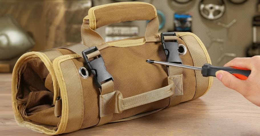 Roll Up Tool Bag Only $9.99 on Amazon (Reg. $33) | Great Father’s Day Gift!