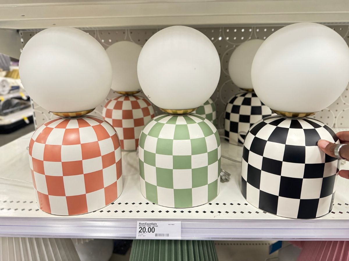 Target Has the Trendiest Table Lamps for $20 or LESS!