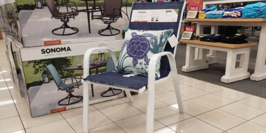 Hot Buys on Kohl’s Patio Furniture | Sonoma Chairs or Tables Only $13 (Reg. $40)