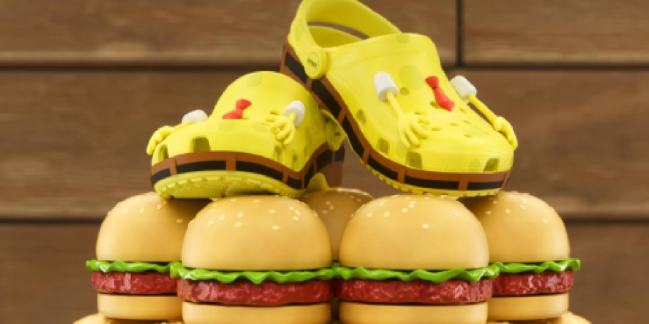 Would You Wear A Pair of SpongeBob Crocs? Get Your Pair Today (+ Score FREE Shipping!)