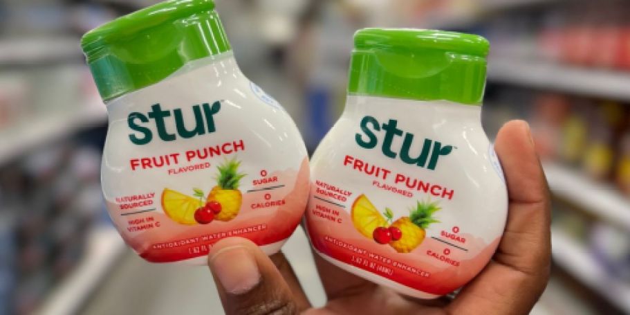 Better Than FREE Stur Water Enhancers After Cash Back at Target – Today ONLY!