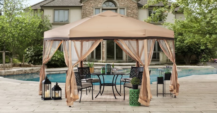 Up to 55% Off Gazebos + Free Shipping on Wayfair.com (Prices from $122.52)