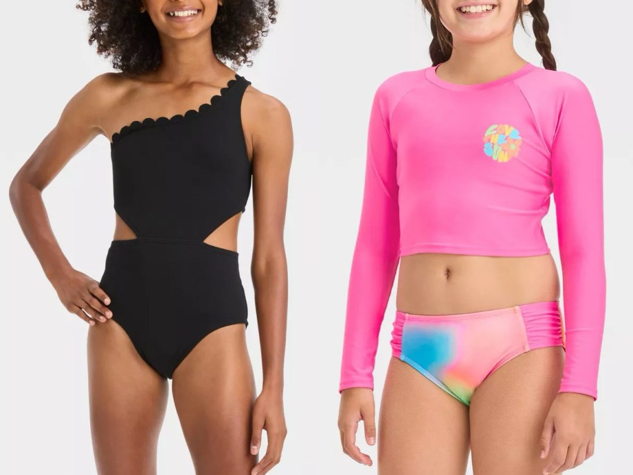 Target girls swimsuits