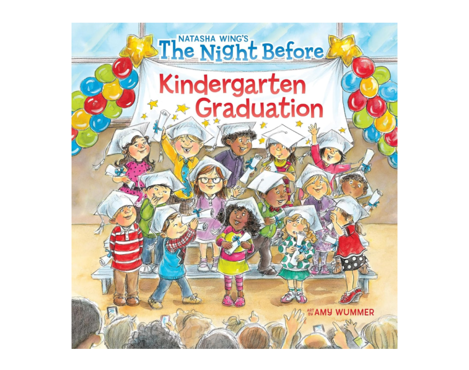 The Night Before Kindergarten Graduation Book which makes a good gift for a kindergarten grad