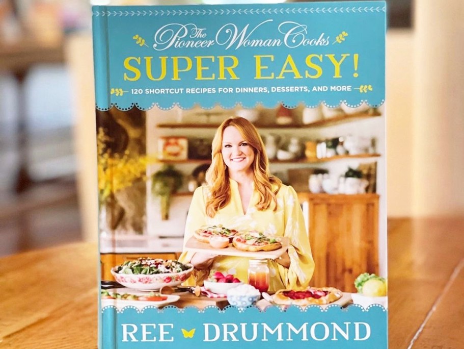 The Pioneer Woman Hardcover Cookbook Only $11.57 on Amazon (Regularly $30)