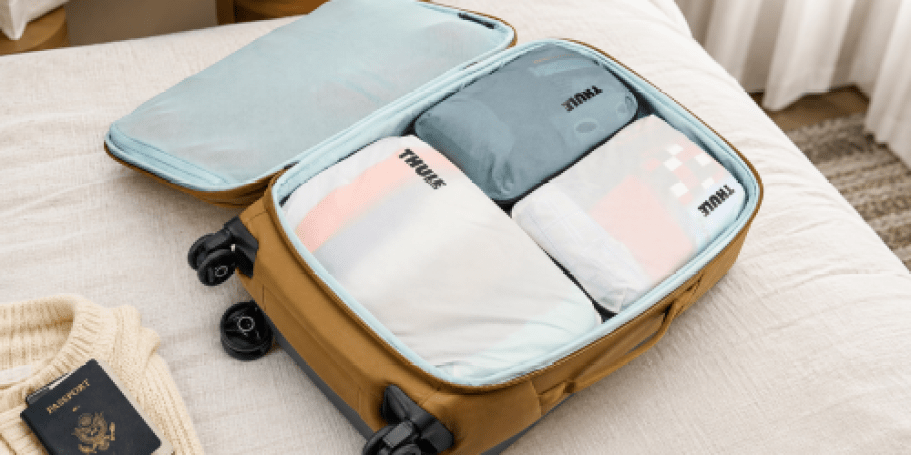 Thule Compression Packing Cubes from $16.95 on Amazon