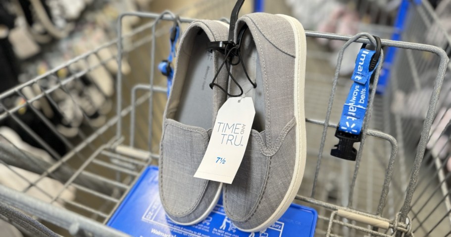 These Walmart Canvas Shoes Look Just Like HEYDUDE for Under $5!