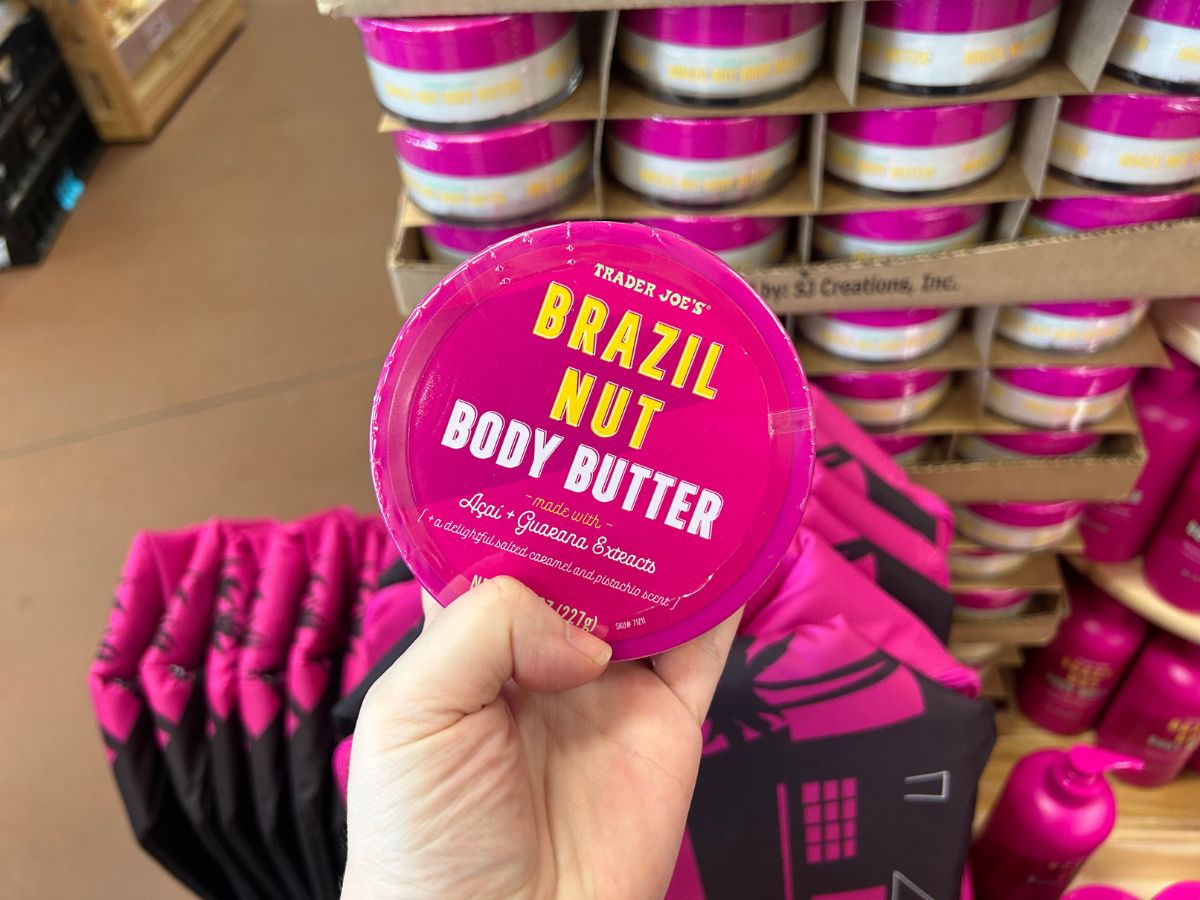 Trader Joe’s Brazil Nut Body Products Are Back (They Smell Just Like Sol de Janeiro!)