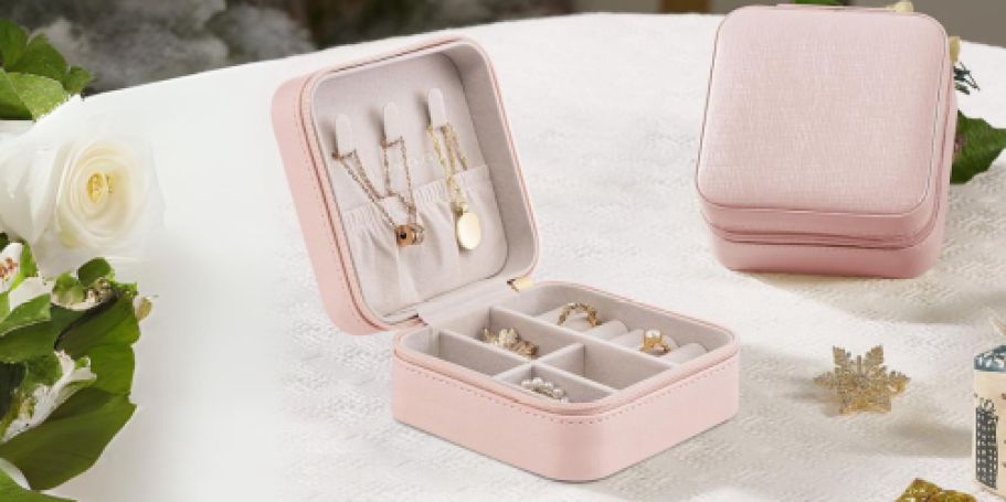 Jewelry Travel Cases Only $3.99 Shipped w/ Amazon Prime – Cute Gift Idea!