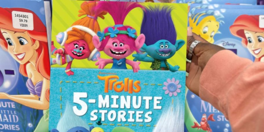 5-Minute Stories Books from $5.48 on Amazon | Trolls, Bluey, Disney Princess & More!