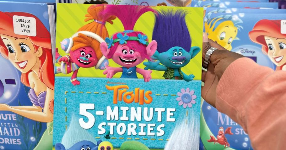 5-Minute Stories Books from $5.48 on Amazon | Trolls, Bluey, Disney Princess & More!