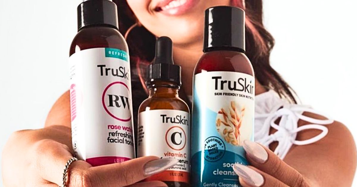 TruSkin Skin Care Set ONLY $11.99 Shipped on Amazon ($55 Value w/ Serum, Toner & Cleanser)