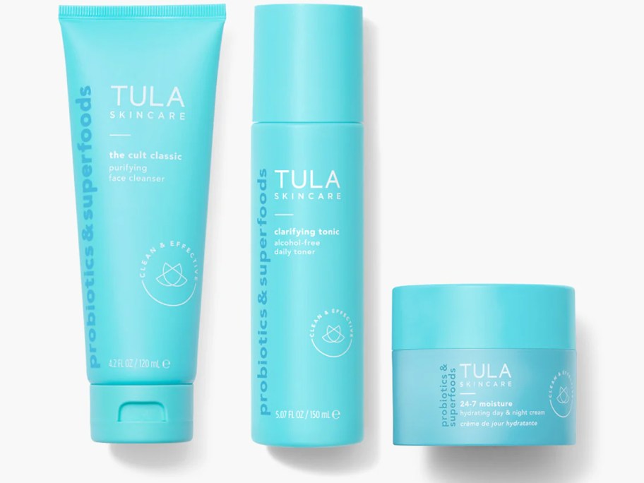 Tula full-size skincare essentials kit