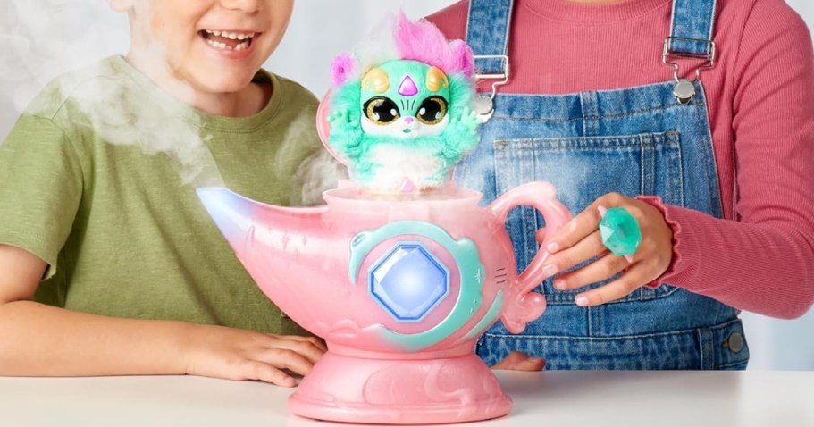 Magic Mixies Genie Lamp w/ Interactive Plush Toy Just $17 on Amazon (Regularly $65)