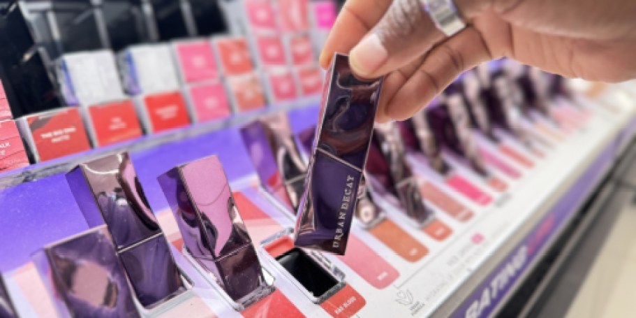 Up to 70% Off Kohl’s Sephora Sale: Urban Decay Hydrating Lipstick Only $10.50!