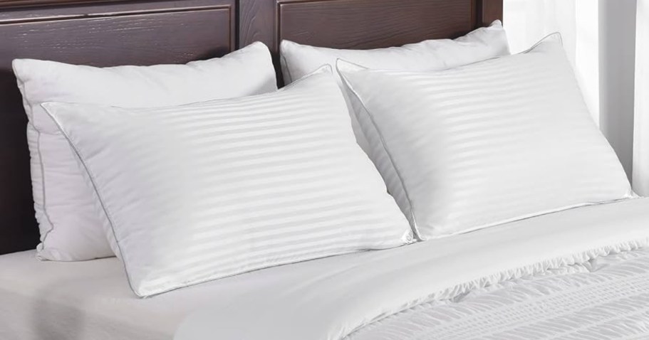 Utopia King Size Cooling Pillows 2-Pack Only $23.99 on Amazon | Over 27,000 5-Star Reviews