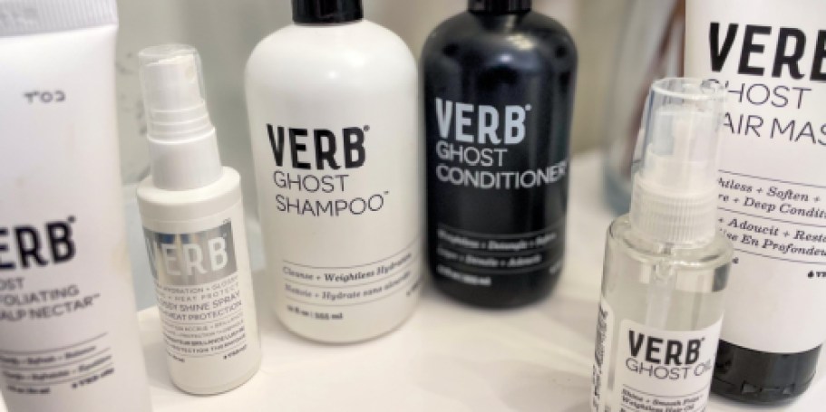 35% Off Verb Ghost Haircare for Amazon Prime Members + Free Shipping