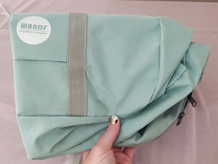 WANDF Travel Duffel Bag folded