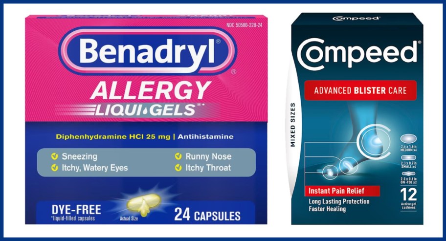 allergy pills and blister care
