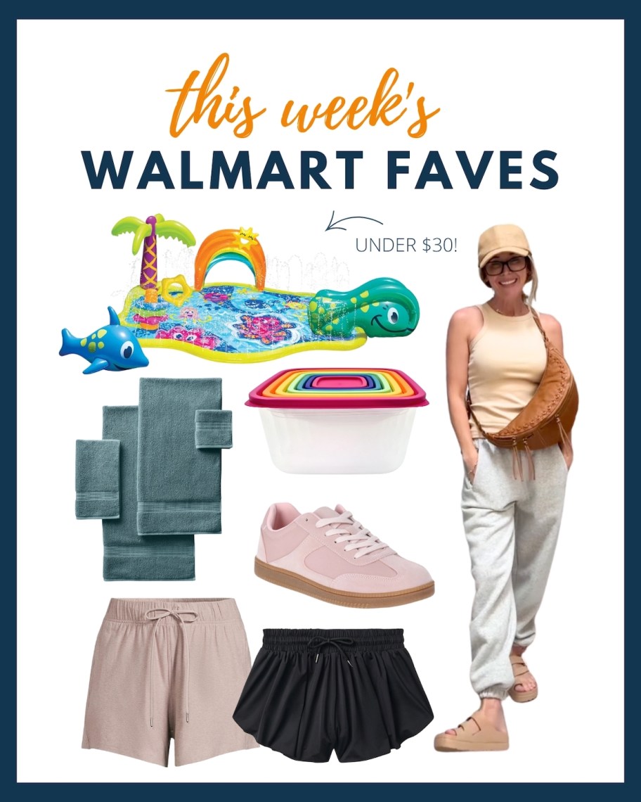 this weeks walmart faves collage graphic