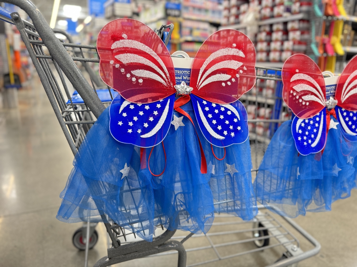 Patriotic Tutu & Wings Set Only $9.98 at Walmart (Fun for 5k’s, Parties & More)