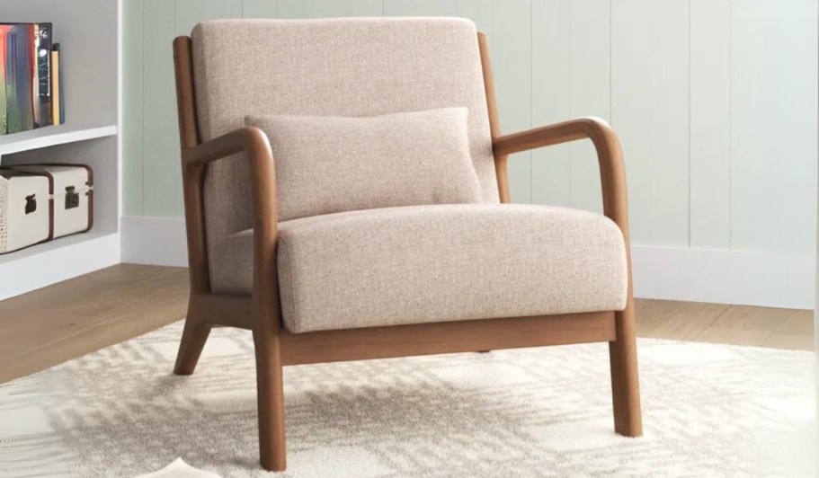 Up to 70% Off Wayfair Chairs | Linen Blend Accent Chair Only $107.99 Shipped