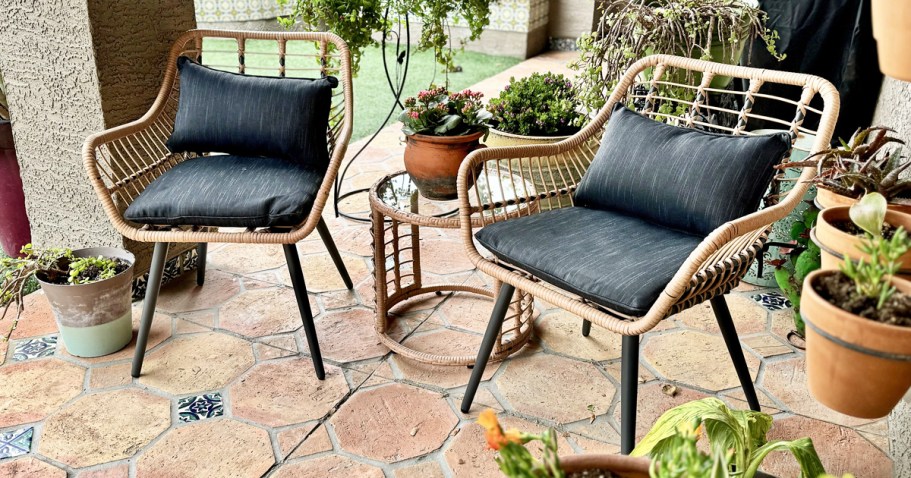 Up to 80% Off Wayfair Outdoor Furniture + Free Shipping | 5-Piece Seating Set Only $183.59 Shipped