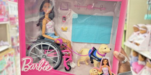 Wheelchair Barbie Only $25.49 on Target.com (Includes Service Dog, Ramp, & Accessories!)