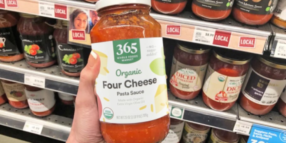 Whole Foods Market Organic Pasta Sauce 25oz Jar Only $2 Shipped on Amazon