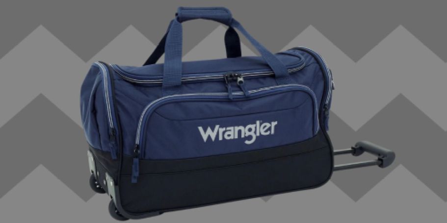 WOW! Wrangler Rolling Duffel Just $19.73 on Walmart.com (Reg. $72)