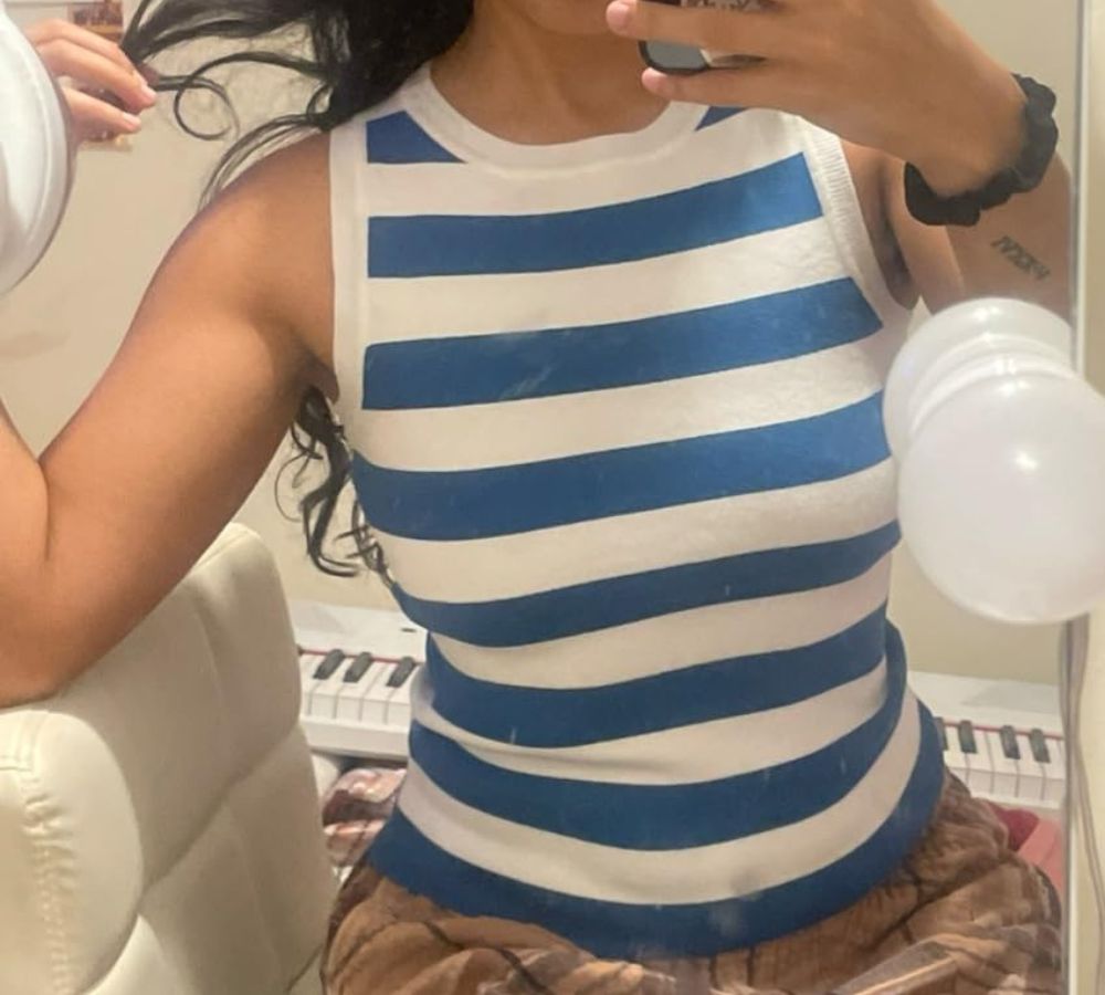 Cute Striped Ribbed Tank Top Just $9.49 on Amazon (Regularly $19)