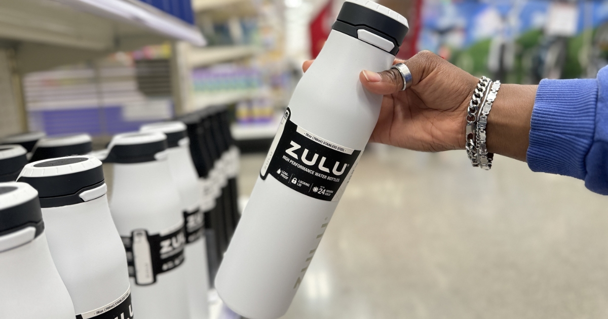 Price Drop: Zulu 26oz Stainless Steel Water Bottle ONLY $10.49 on Target.com