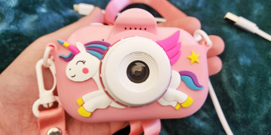Kids Digital Camera ONLY $9.99 on Amazon – Take Selfies & Record Videos!