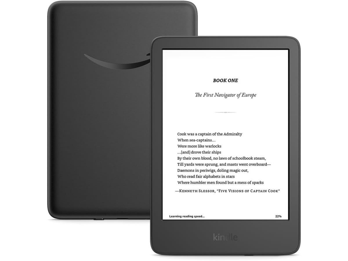Kindle 6インチ 青 Kindle (2024年発売)、6インチディスプレイ電子書籍リーダー、16GB