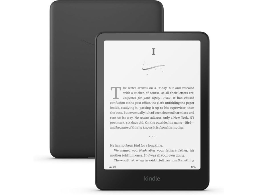 Amazon Kindle w/ 7" Screen in Black stock image